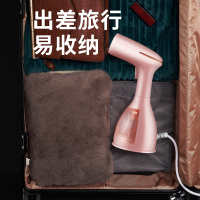 韩国现代手持挂烫机家用小型便携式电熨斗迷你烫斗蒸汽刷旅行熨烫机/三档樱花粉