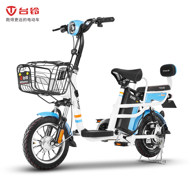台铃2019新款小魅铃二代电动自行车脚踏车电动车代步电动车