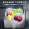 美的(Midea)微晶系列冰箱547白色口感保鲜净味无缝全嵌十字四开门超薄大容量一级变频家用智能MR-547WUSPZE