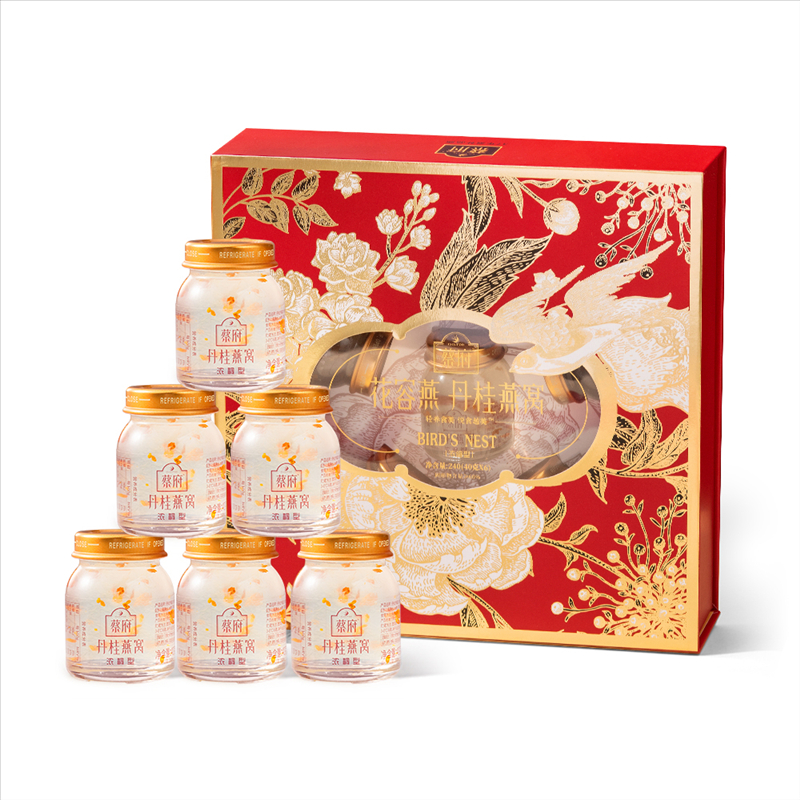 蔡府花容燕丹桂燕窝240g(40g*6瓶)高清大图