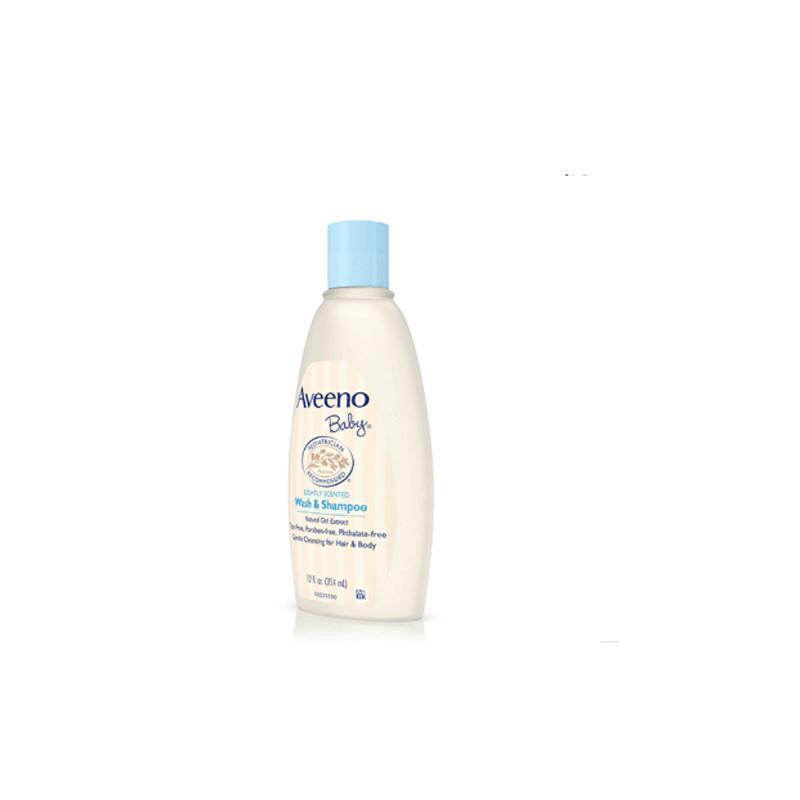 艾惟诺(Aveeno)婴幼儿童清洁保湿 无泪洗发沐浴露二合一 532ml