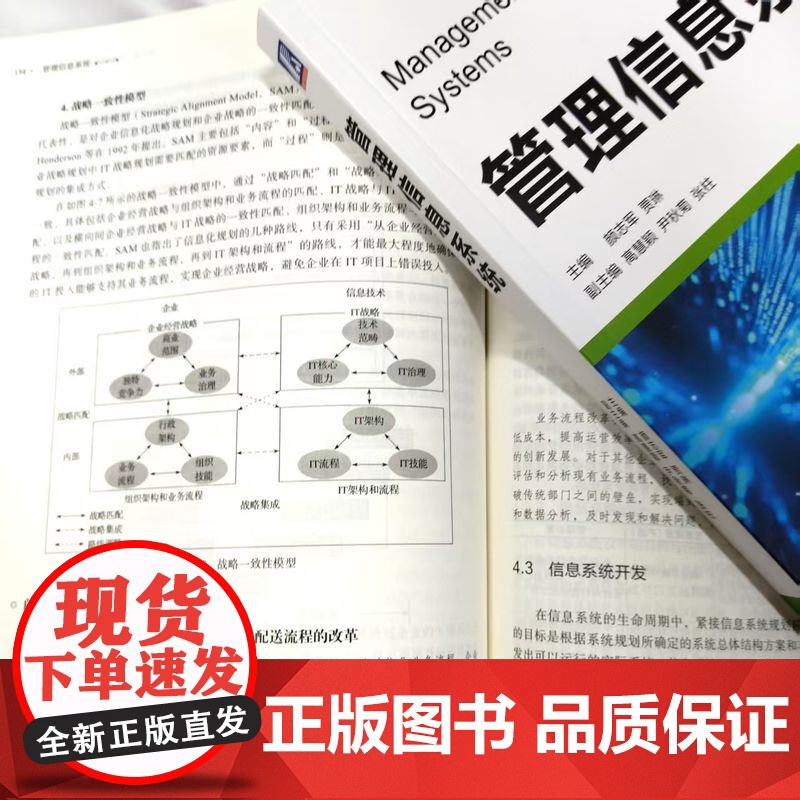 正版 管理信息系统 颜志军 贾琳 高慧颖 尹秋菊 张柱 面向经管专业学生的管理信息系统 978711177744高清大图