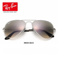 RayBan雷朋太阳眼镜男女款蛤蟆镜渐变色飞行员墨镜0RB3025
