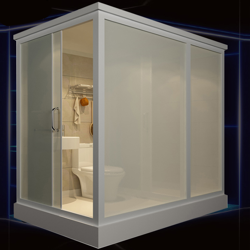 整体淋浴房家用闪电客卫生间一体式浴室干湿分离隔断沐浴洗澡房集成
