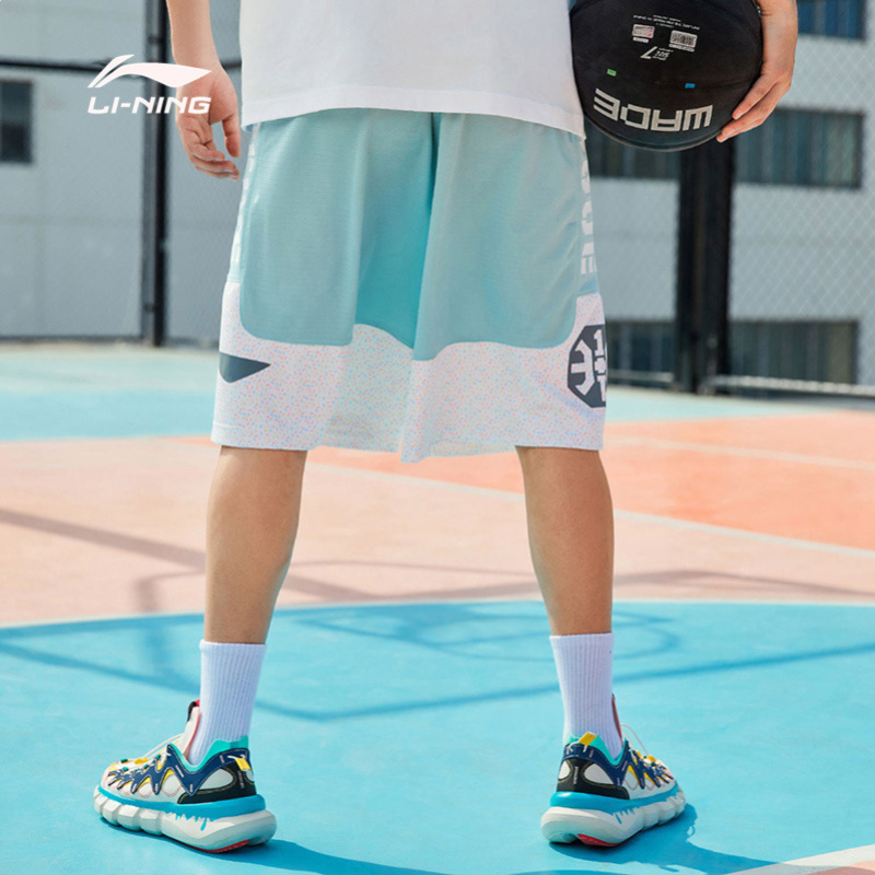 李宁反伍篮球裤男短裤夏季速干1o9x64