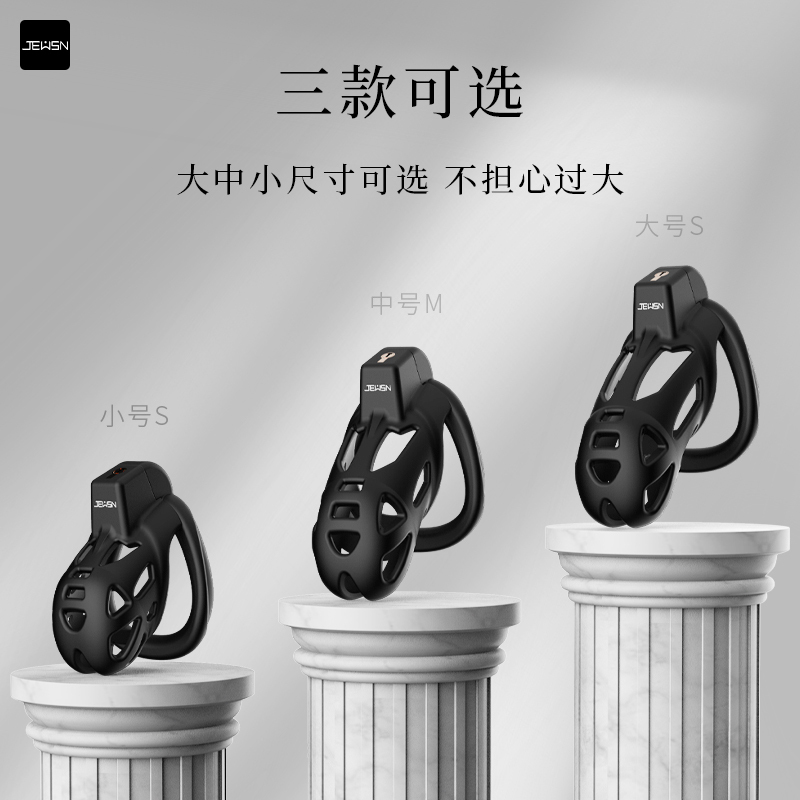 久兴(JEUSN)CB锁阴茎上锁器SM道具情趣用品男用贞操锁男性阴茎锁调教裤器戒撸贞操裤锁成人用品