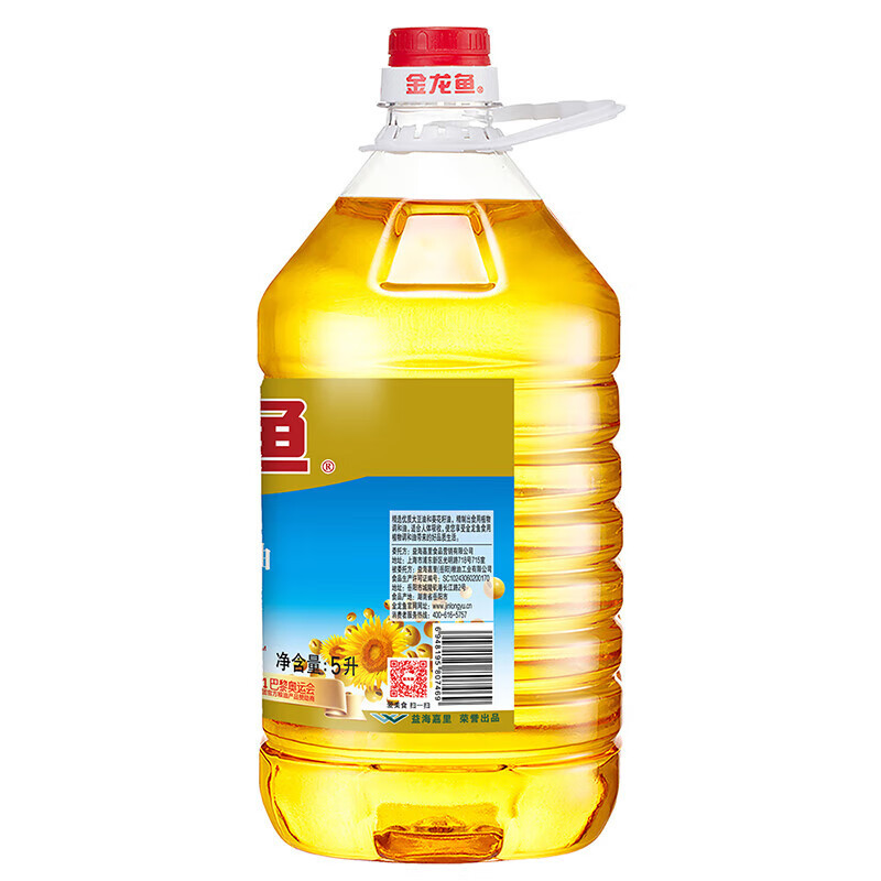 金龙鱼葵花籽清香型调和油5L