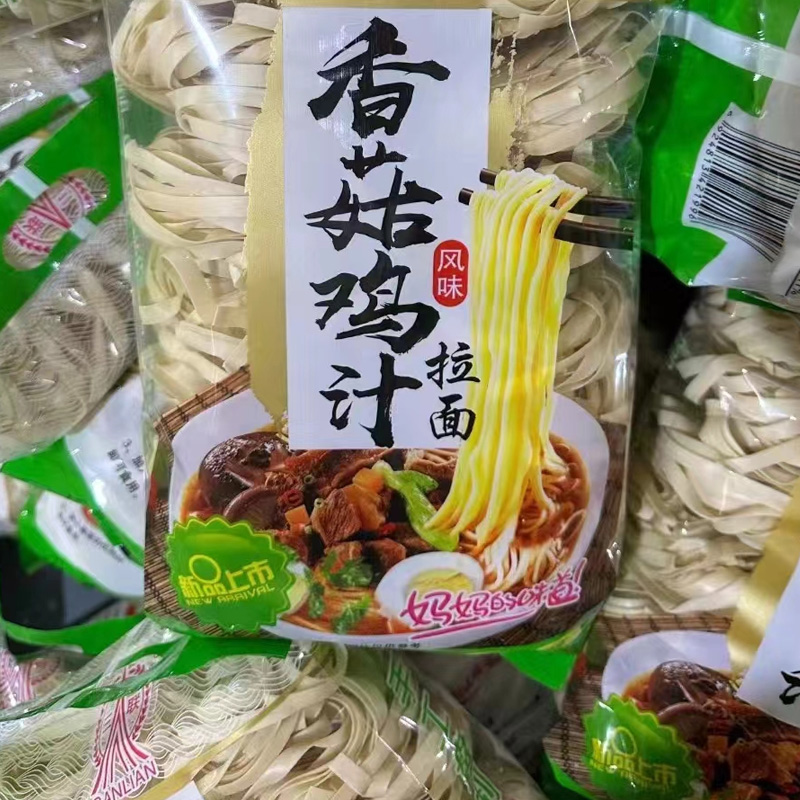 香菇鸡汁拉面750g/袋高清大图
