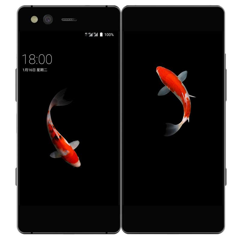 文机 ZTE/中兴Z999 天机Axon M全网通4G折叠双屏智能手机【价格图片品牌报价