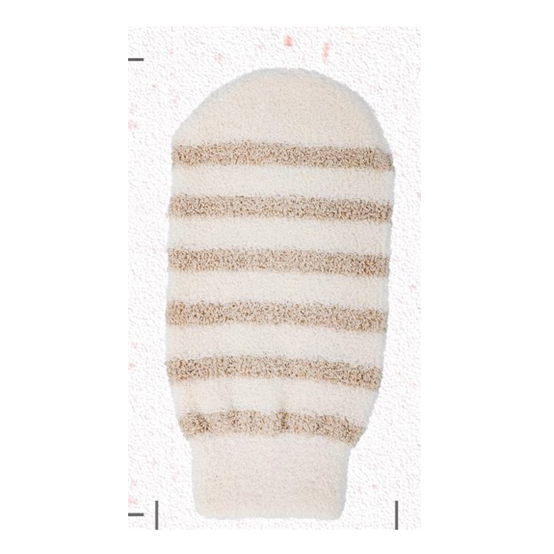 宜洁 点麻搓澡巾洗澡巾细砂双面搓泥搓灰 亚麻 1条