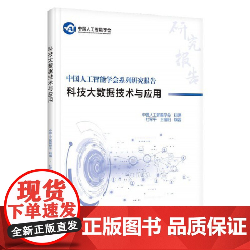 科技大数据技术与应用 中国人工智能学会研究系列报告高清大图
