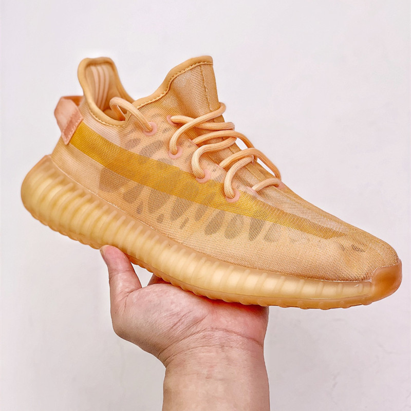 加勒特奈夫jialetenaifu正品官方椰子鞋男夏季yeezy350v2mono全透冰丝