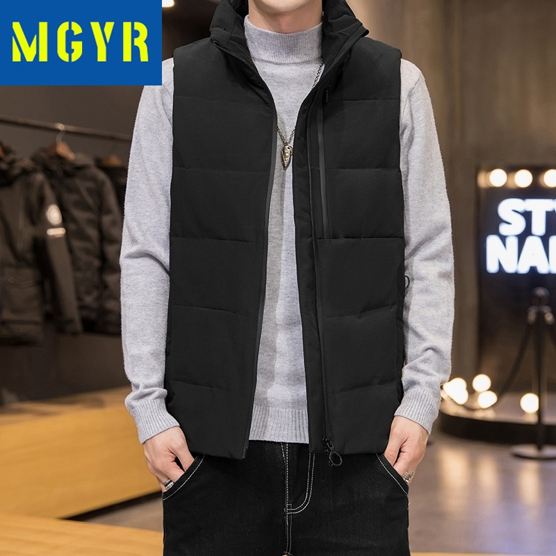 MGYR2020新款羽绒服马甲可圆领立领羽绒内搭背心外穿马甲户外羽绒衣