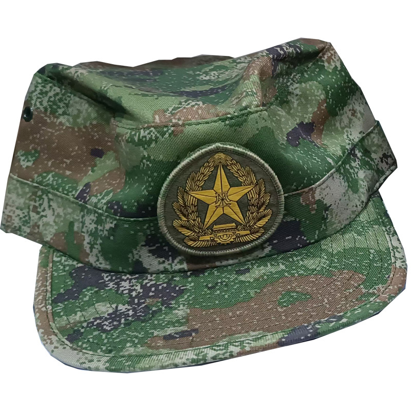 21作训帽迷彩帽 新式鸭舌帽 作训帽子 鸭舌帽迷彩帽 军训平顶帽子