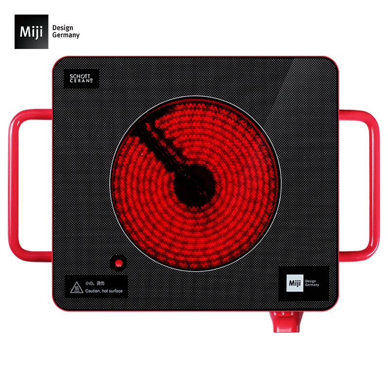 米技(MIJI)电陶炉电磁炉德国米技炉家用煮茶炉静音烹饪 Cube1 1700W