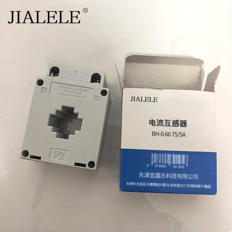 JIALELE 电流互感器 BH-0.66 75/5A 只高清大图