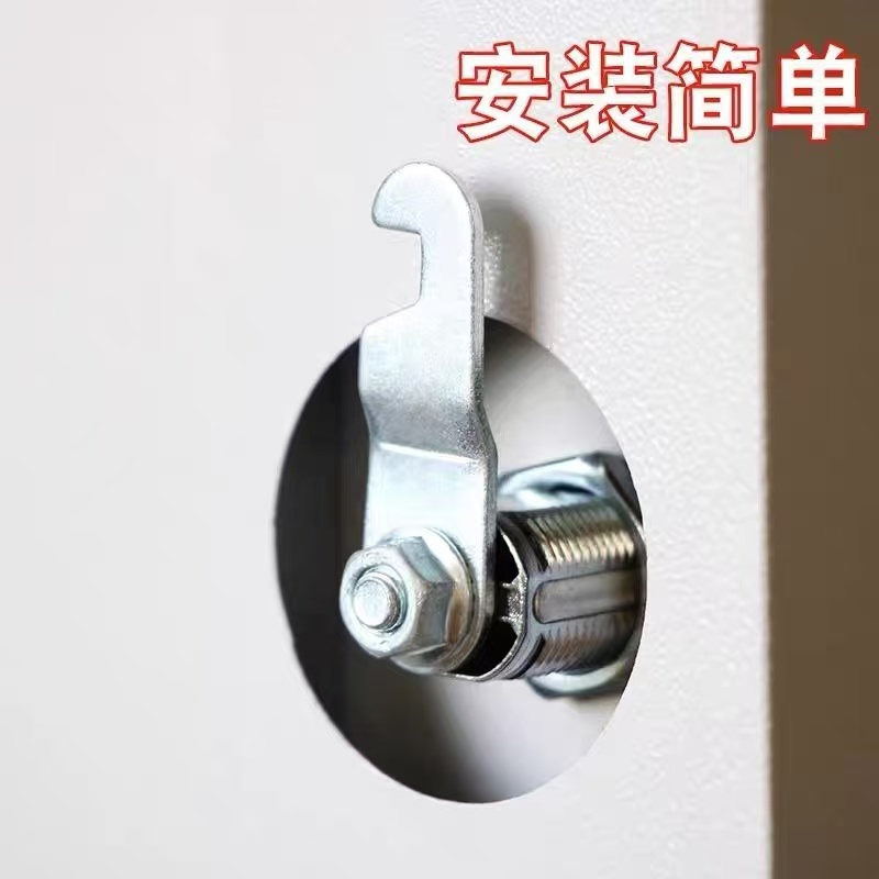 众慧创安 文件柜锁 更衣柜锁芯锁扣 铁皮柜锁 信箱锁 20mm 个高清大图