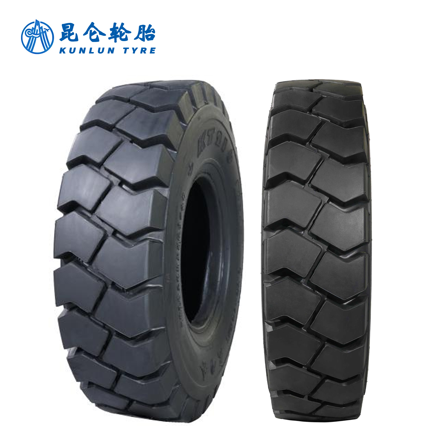 昆仑 叉车轮胎 6.00-9-10-KT216 套高清大图