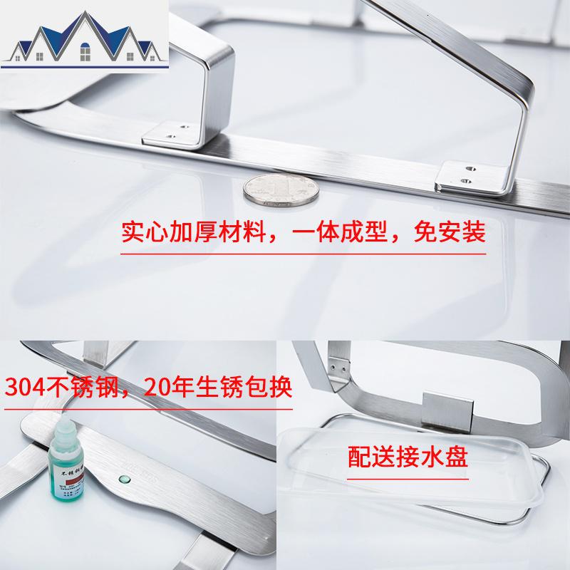锅盖架 304不锈钢壁挂式免打孔厨房放特大锅盖的架子墙上家用收纳 三维工匠收纳层架高清大图