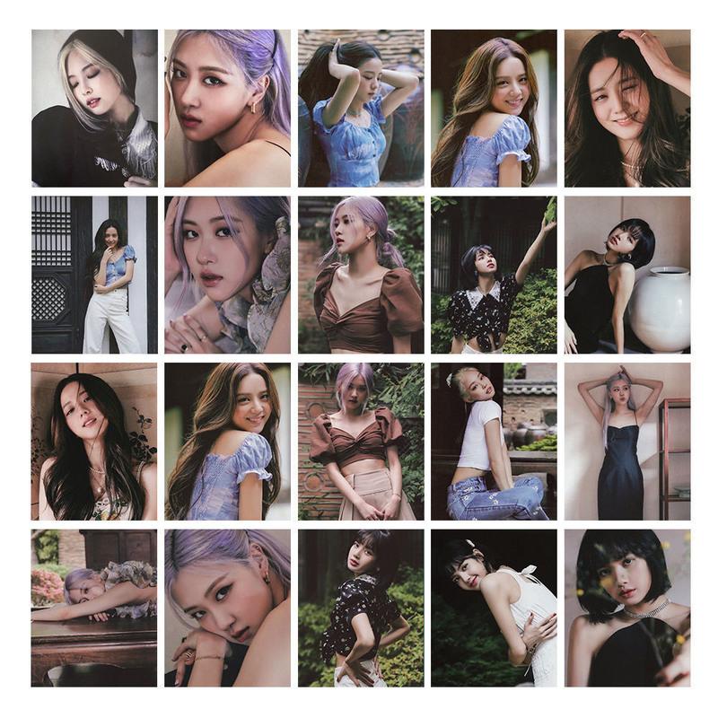 blackpink周边卡片summerdiaryinseoul应援明信片贺卡lomo小卡款式一