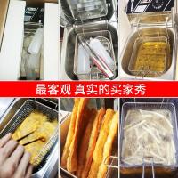 电炸锅商用电炸炉单缸黄金蛋双缸油炸锅炸串摆摊炸薯条机油条炸机 双缸加厚款