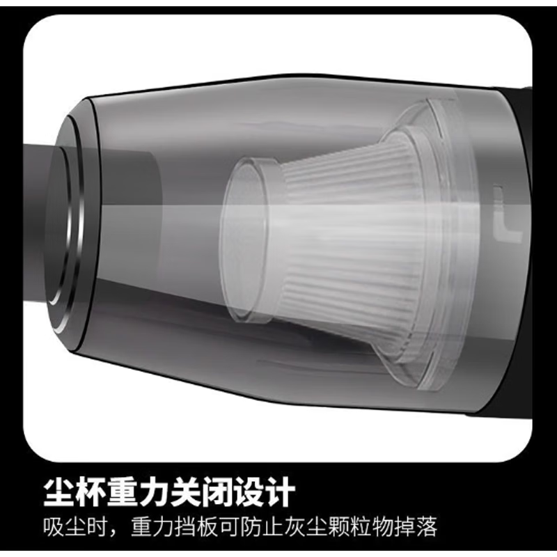 hizhg 有线手持吸尘器 车用插点烟器;3吸头+滤芯5米