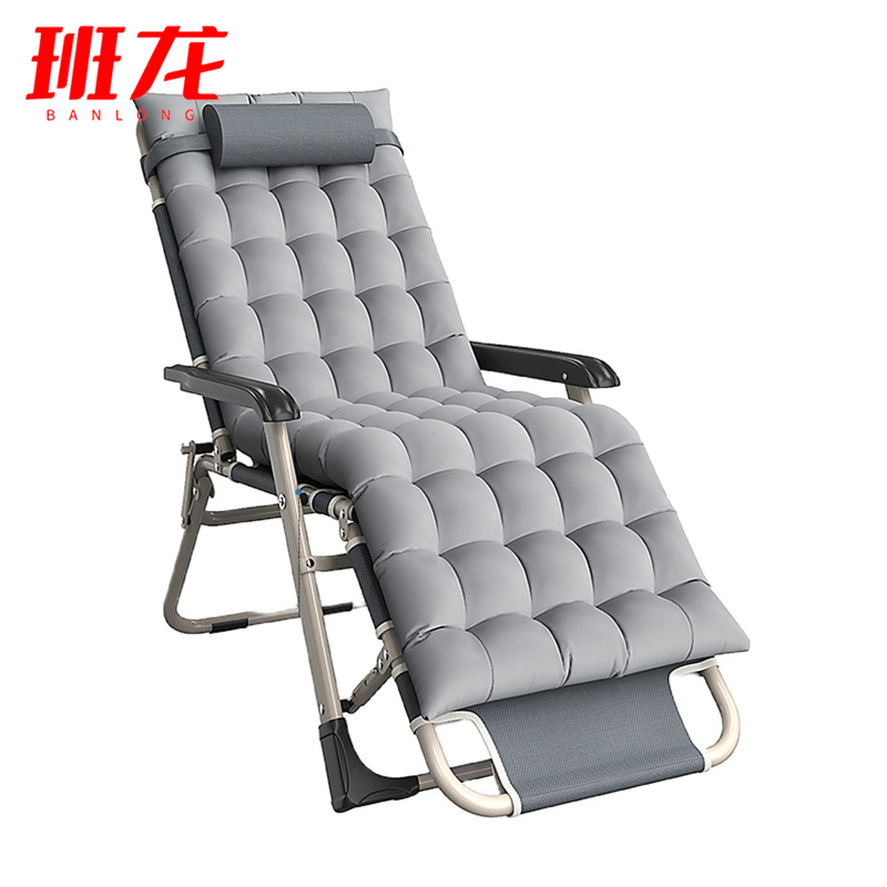 班龙折叠躺椅午休椅把高清大图