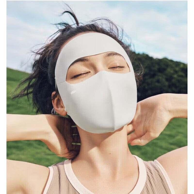蕉下(BENEUNDER)防晒口罩女防晒面罩防紫外线夏季骑行脸基尼面部遮阳透气AL220高清大图