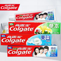 140g高露洁牙膏 美白防蛀140g+草本薄荷140g+固齿清新140g