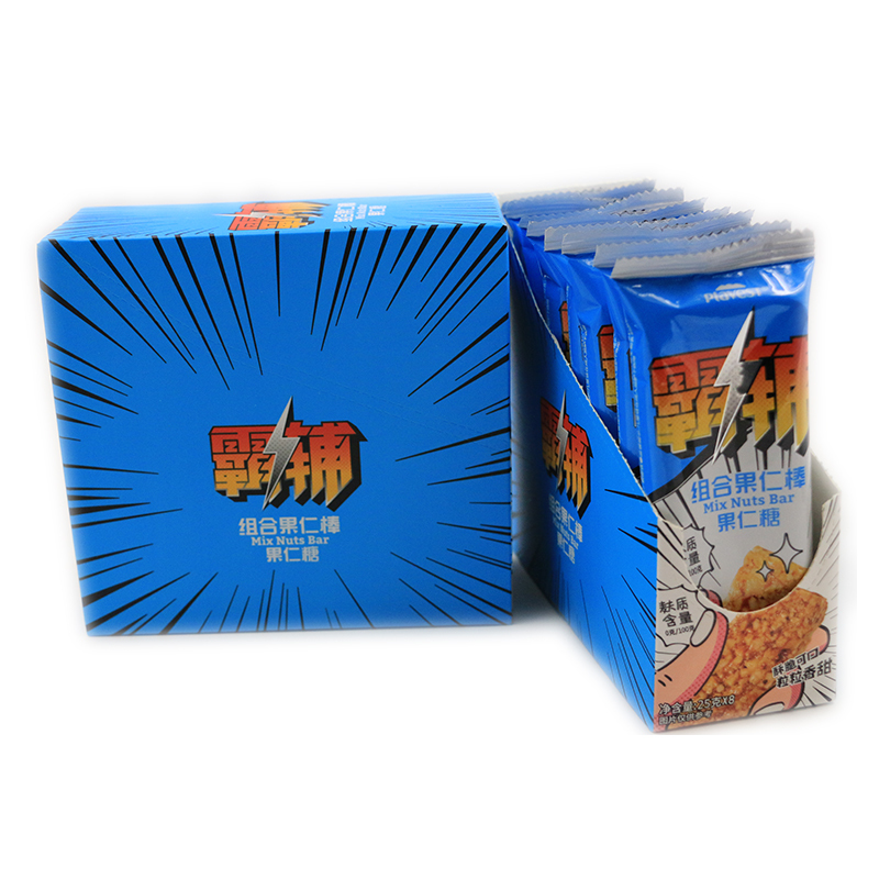 Plavest天味特蓝霸辅 25g*16根组合果仁棒坚果组合酥糖 套装