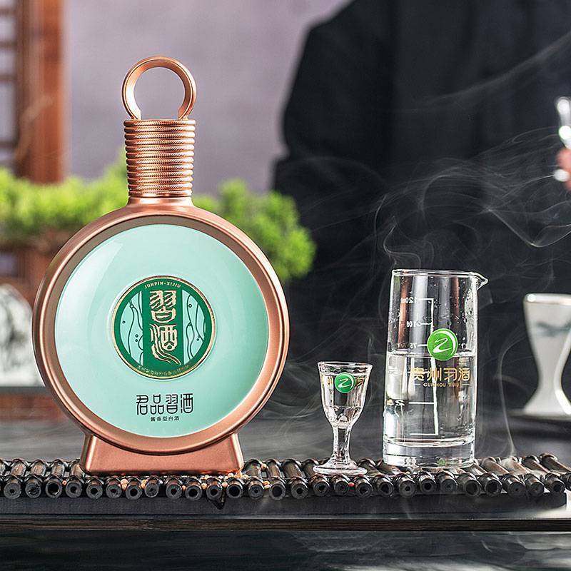 贵州习酒习酒君品习酒酱香型白酒53度500ml2瓶礼盒装