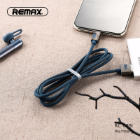 REMAX 苹果数据线 lighting 接口iphone xs 8P手机通用充电线 2.4A 蓝色