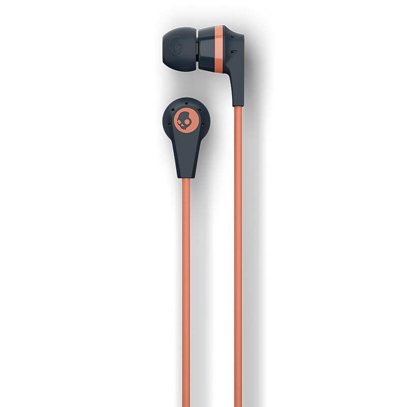 骷髅头(Skullcandy)INKD 2.0 BT S2IKW-L681 无线蓝牙耳机 轻便运动耳机 入耳式耳机橙色