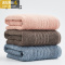 浴巾棉成人男女儿童加大厚毛巾三件套家用柔软吸水婴儿裹巾 三维工匠