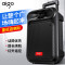 AIGO/爱国者 S55 广场舞音响 蓝牙移动便携户外拉杆音箱 K歌舞台会议教学摆摊扩音器喊话器喇叭 双咪版