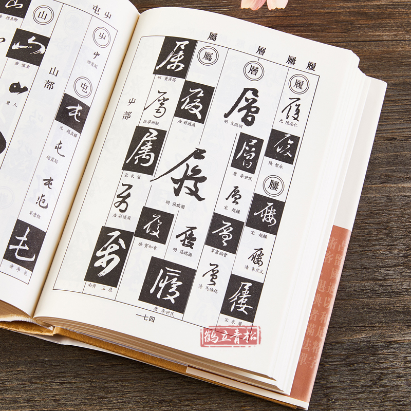 [正版]草书字典 书画家备 历代名家草书毛笔书法常用字字典字海工具书 大草小草临摹鉴赏收藏 笔画索引作者标注 黑龙江美高清大图