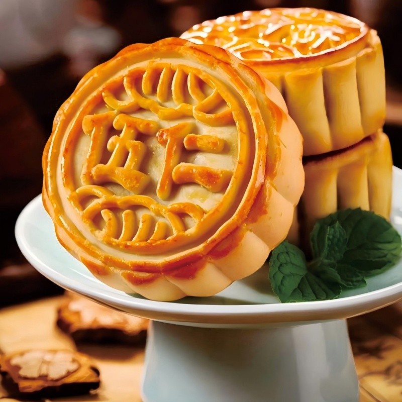 新全新月饼500克/盒高清大图