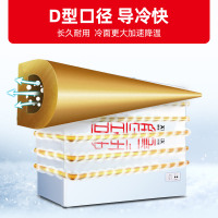 星星(XINGX) 303升 全新精铜管 卧式冷柜 单温长寿命 预涂内胆 均匀制冷 冷冻 冷藏 BD/BC-303GT