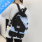 封后时尚潮流 大容量高中学生初中生书包女2021新款男双肩背包大学生书包学生