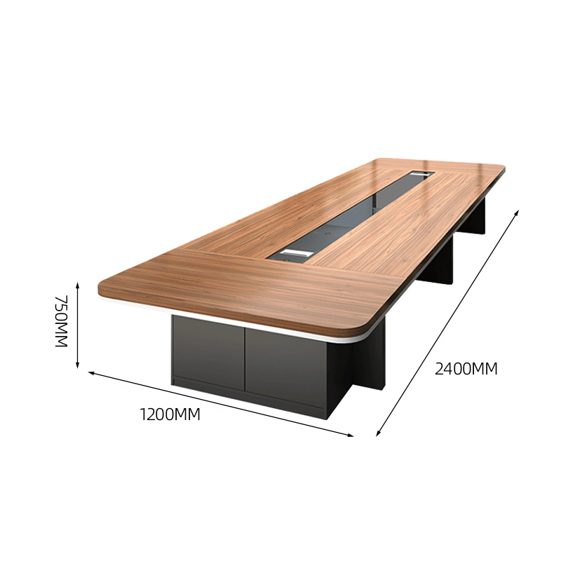 臻远ZY-HYZ-Z01现代简约会议桌板式桌2400*1200*750