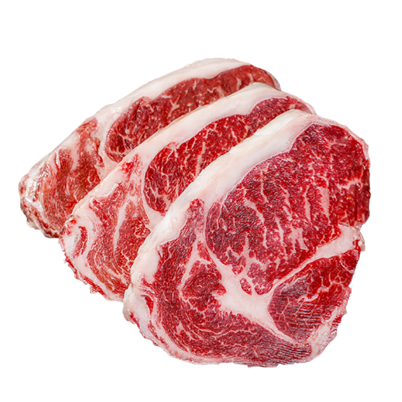 暖男厨房整切牛排眼肉150g*4+整切西冷150g*6片原肉整切牛排牛肉
