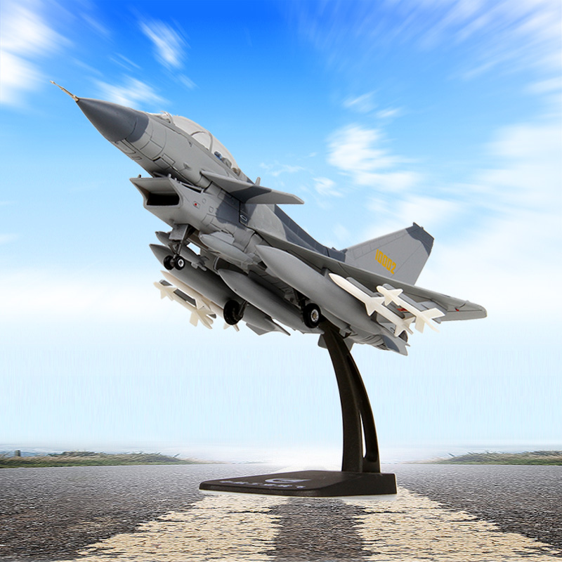 1:72歼10飞机模型合金战斗机J10歼十阅兵仿真军事模型航展纪念品 阅兵版单座高清大图