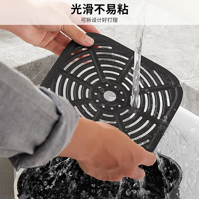 九阳(Joyoung)6L大容量空气炸锅 烘炸烤多功能一体机烤箱 KL-J63A高清大图