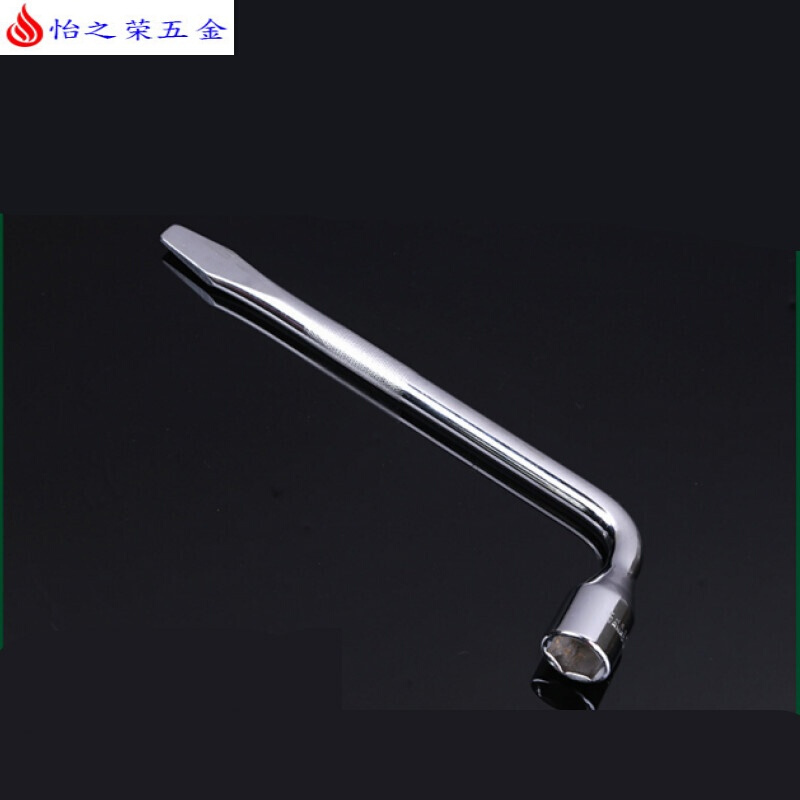 汽车轮胎套筒扳手换胎工具L型轮胎扳手省力车载17/19/21/22/24mm 22mm7字轮胎扳手
