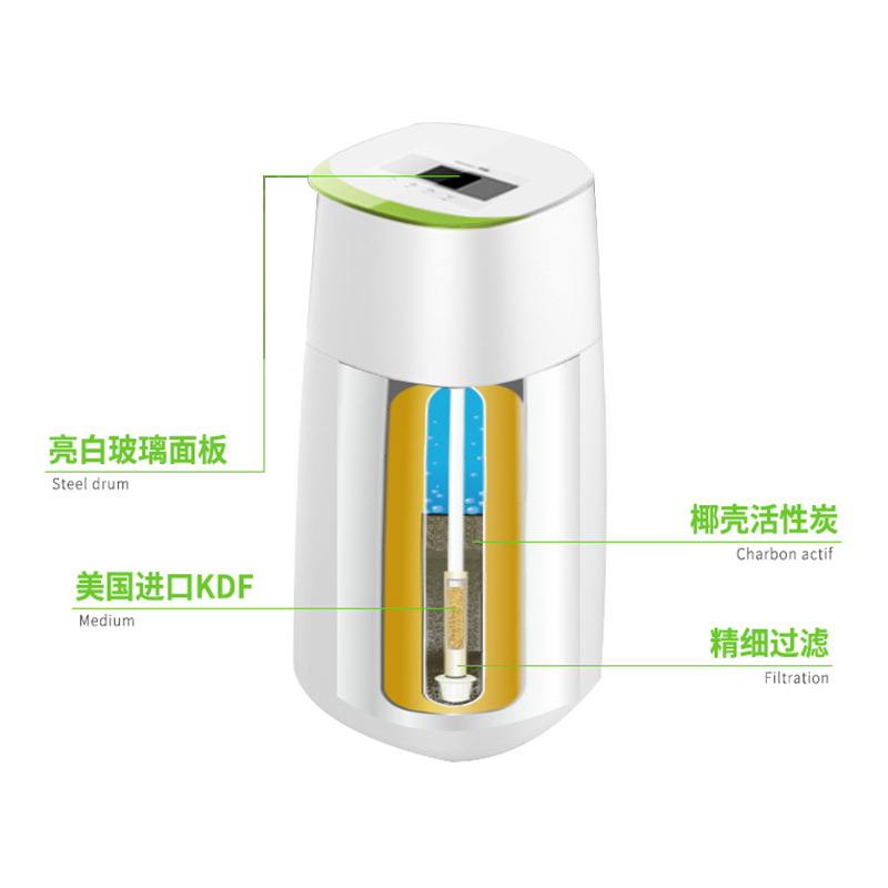 开能(Canature) 奔泰净水器 中央净水机过滤重金属去余氯家用净水器 新月KC08 别墅用