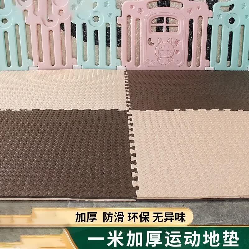 双壹训练垫子 *红蓝五道纹 单片价双面色* *长100cm*宽100cm*厚2cm高清大图