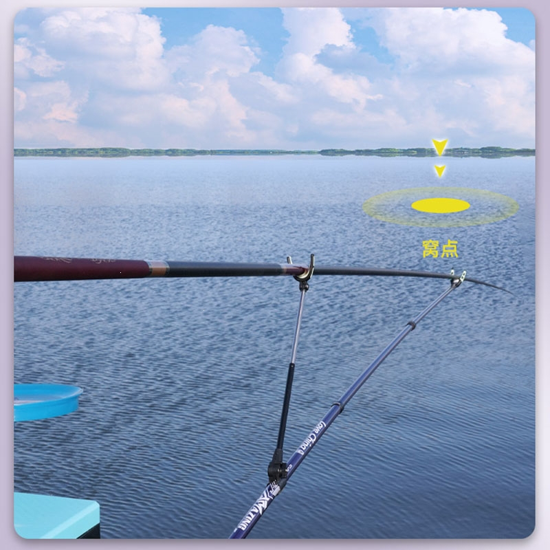 闪电客支架钓鱼炮台鱼竿支架大物鱼杆架杆地插钓箱钓椅架