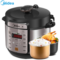 美的(Midea)电压力锅 MY-YL50Simple103 5L家用3-6人 多功能智能高压锅 预约功能压力锅