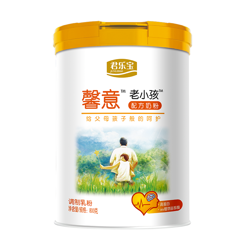 君乐宝 (JUNLEBAO) 成人粉馨意中老年营养奶粉老小孩营养配方800g
