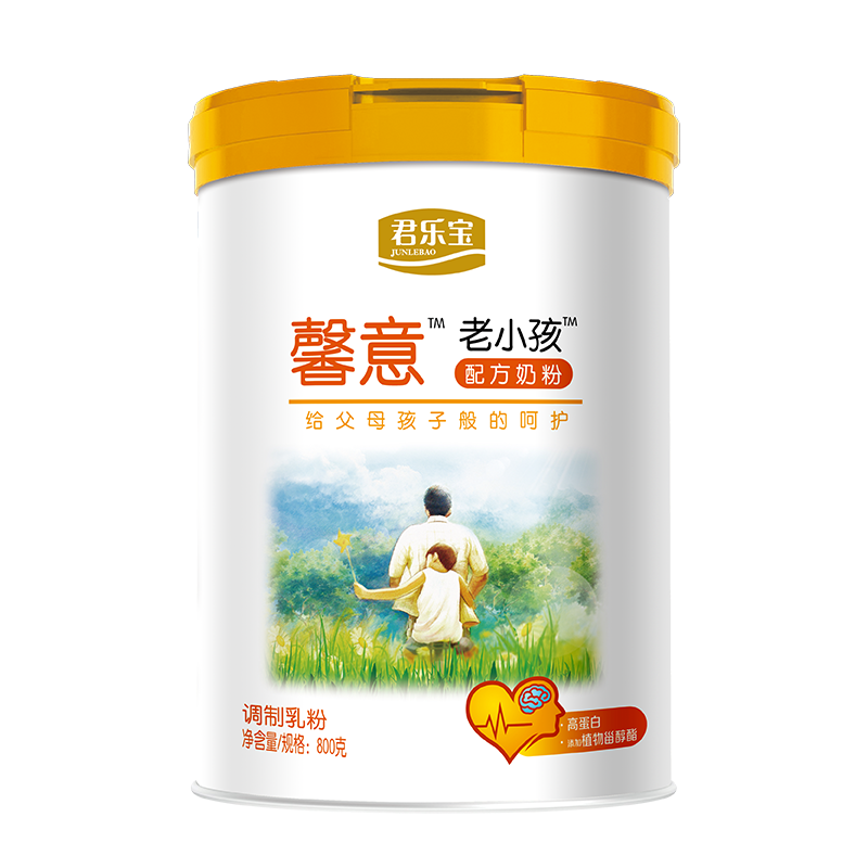 君乐宝 (JUNLEBAO) 成人粉馨意中老年营养奶粉老小孩营养配方800g